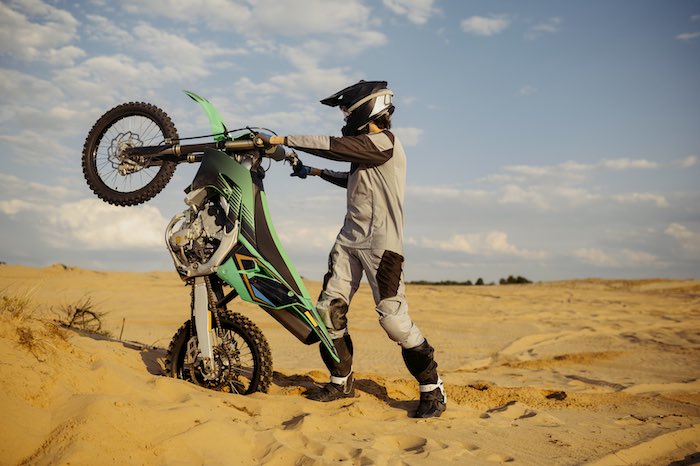 Débutant en motocross