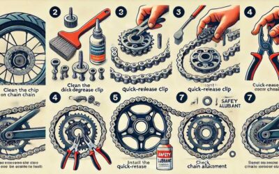 Comment mettre une attache rapide sur une chaine de moto ?