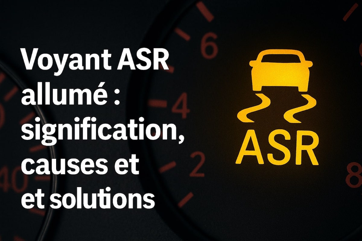 Voyant ASR allumé